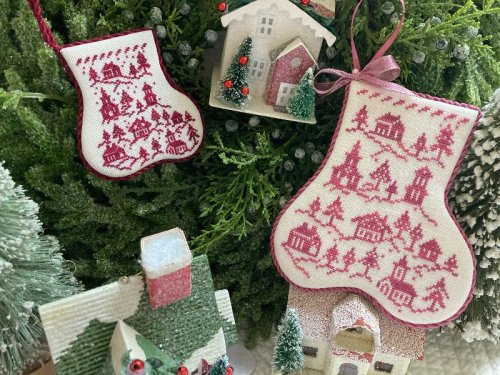 (image for) Enchanted Village Stocking